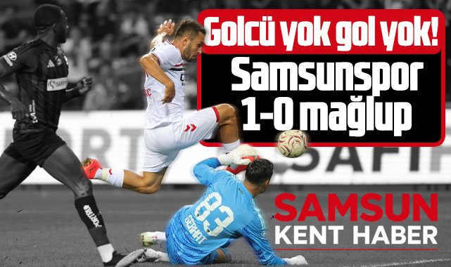 Samsunspor, Kocaelispor'a konuk olduğu maçta 1-0 yenildi